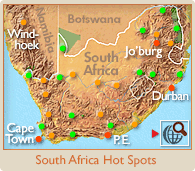 South Africa Hot Spots
