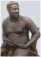 Zulu König Cetshwayo