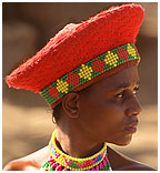 Junge Zulu Frau